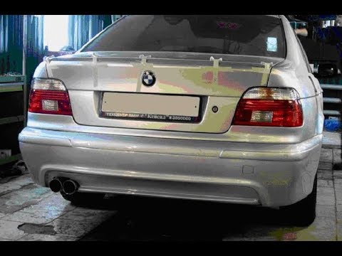 Видео: Замена лампочки стоп сигнала и габарита БМВ Е39
