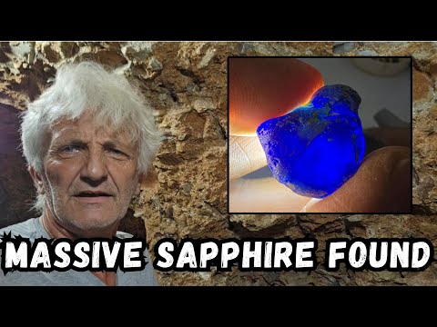 Видео: Найден ОГРОМНЫЙ сапфир ⛏️💎