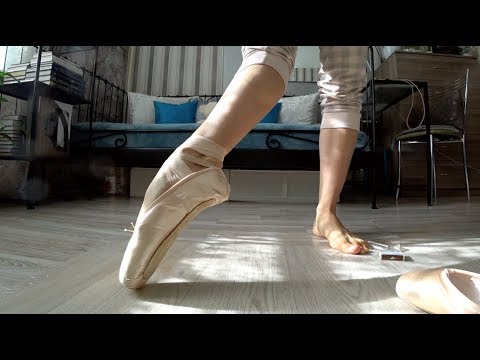 Видео: КАК ПРИШИТЬ ЛЕНТЫ К ПУАНТАМ? БАЛЕТ ДЛЯ НОВИЧКОВ.