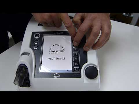Видео: Аппарат ИВЛ Ventilogic LS