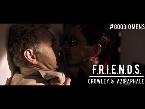 Видео: [Crowley/Aziraphale] - F.R.I.E.N.D.S. (Благие знамения | Good Omens)