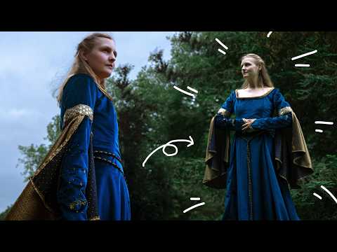 Видео: Я сшила средневековое фэнтезийное платье! (по мотивам Мерлина)