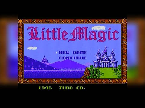 Видео: Little Magic リトルマジック (NES/Famicom) - Полное Прохождение (1/2)