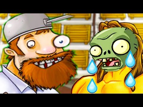 Видео: СУМАСШЕДШИЙ ДЕЙВ НЕНАВИДИТ ЗОМБИ - ТАРЗАНОВ! - Plants Vs Zombies #15
