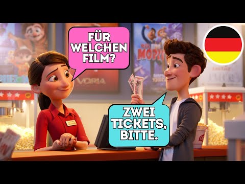 Видео: 5 простых диалогов на немецком языке (А1–А2) | Немецкий для начинающих | Купить билеты в кино
