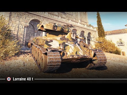 Видео: Lorraine 40 t Штурмовик | Медали Пула и Колобанова на Монастыре