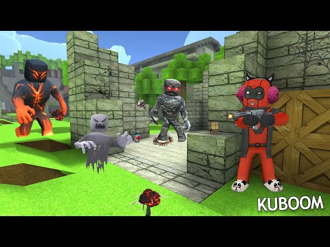 Видео: КАК ОБМАНУТЬ ЗОМБИ ГИГАНТ И НЕ ПОПАСТЬСЯ! АХАХАХ! #кубум #kuboom