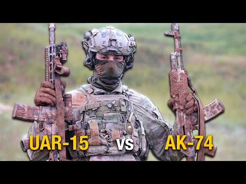 Видео: Випробовуємо AR-15 та АК-74 у БАГНЮЦІ