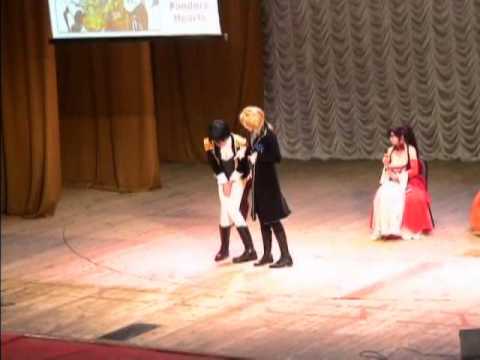 Видео: Тогучи 2012 Сценка №2 Pandora Hearts (Давай поженимся?) - Taisen