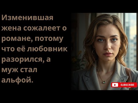 Видео: Изменившая жена сожалеет о романе, потому что её любовник разорился, а муж стал альфой.