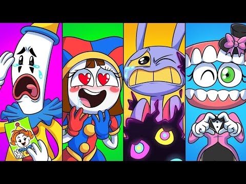 Видео: ТОП 20 ЛУЧШИХ АНИМАЦИЙ ПРО ЦИФРОВОЙ ЦИРК! | Digital Circus | Фан-Анимации на русском