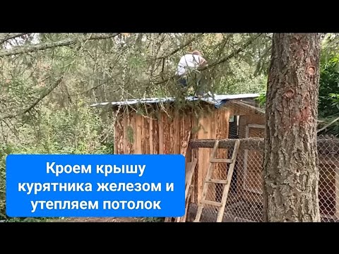 Видео: Кроем крышу курятрика