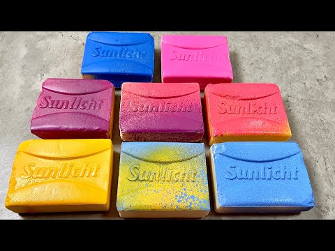 Видео: VINTAGE SUNLICHT ASMR soap cutting Резка крашенного мыла АСМР #relaxtime