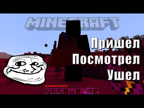 Видео: Minecraft.Nobody.exe - МЕНЯ НАШЕЛ NULL