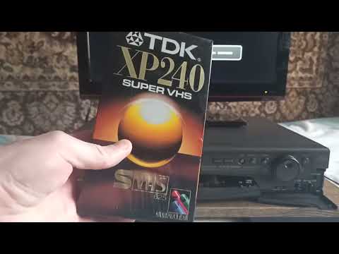 Видео: Видеомагнитофон Panasonic NV-HD650ЕЕ Hi-Fi S-VHS Проверка чтения формата S-VHS после профилактики!