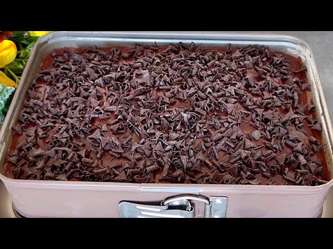 Видео: Самый нежный и вкусный ШОКОЛАДНЫЙ ТОРТ 🍫 в мире! Оно тает во рту.