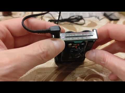 Видео: Карманный радио приёмник 80-х годов. Sony SRF-10  Sony SRF-15V