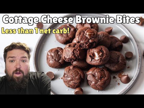 Видео: Быстрые и простые кусочки творожного кето-брауни | Простой и вкусный кето-десерт! Готово за 20 минут