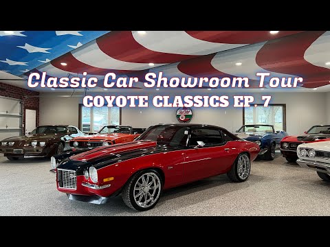 Видео: Экскурсия по салону классических автомобилей! Классические автомобили на продажу: Coyote Classics...
