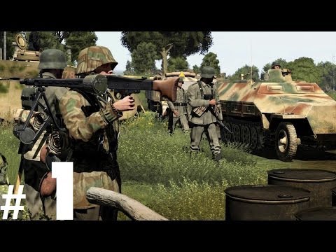 Видео: Играем в: Iron Front Liberation 1944 - Немецкая кампания #1