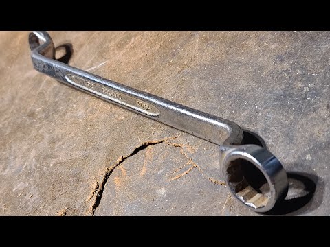 Видео: Классические изогнутые гаечные ключи Indestro USA...