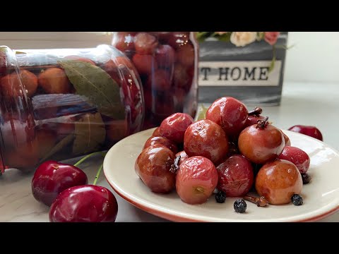 Видео: 🍒Черешня на зиму🍒без стерилизации ЗАКУСОЧНАЯ