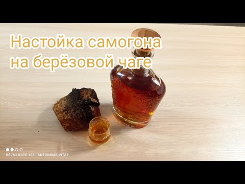 Видео: Настойка самогона на березовой чаге. Неповторимый вкус