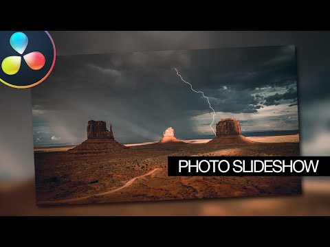 Видео: Профессиональные слайд-шоу из фотографий БЫСТРО в Davinci Resolve 17