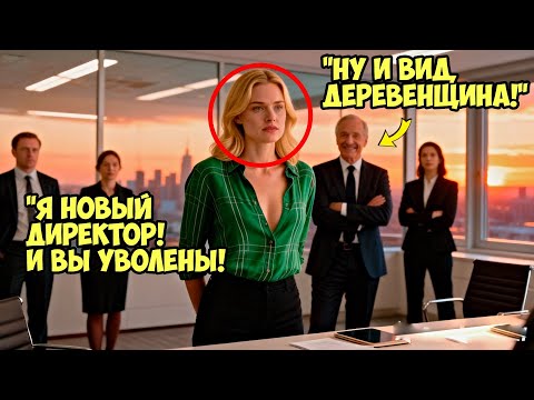Видео: Простую Девушку УНИЗИЛИ за ее деревенскую одежду…НО она оказалась ГЕНЕРАЛЬНЫМ ДИРЕКТОРОМ!