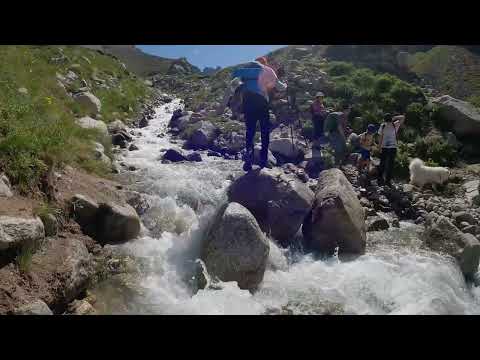 Видео: Ущелье Кулумкол поход на озеро Изумрудное | DJI Air2S GoPro