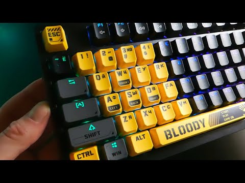 Видео: Клавиатура A4Tech Bloody S98 | Обзор