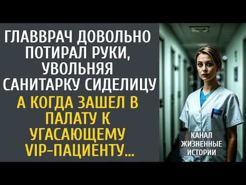 Видео: Главврач довольно потирал руки уволив санитарку-сиделицу… А зайдя в палату к угасающему vip-пациенту