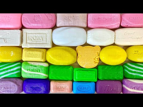 Видео: ⭐ASMR Soap⭐ Cutting soap cubes / Резка мыла кубиками / Carving soap / Satisfying video.