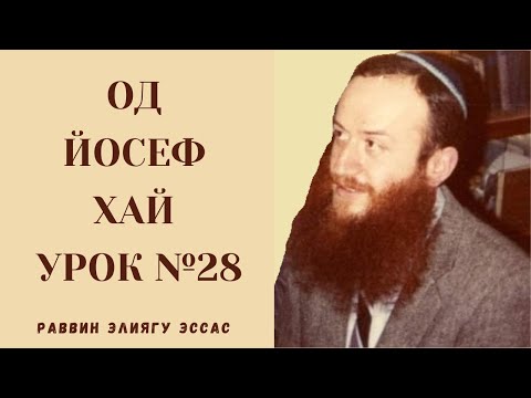Видео: ОД ЙОСЕФ ХАЙ - УРОК№28 - РАВ ЭЛИЯГУ ЭССАС (Аудио)