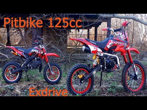 Видео: Питбайк 125 кубов обзор от Exdrive