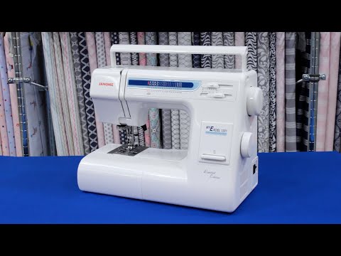 Видео: Janome MyExcel 1221 - Обзор швейной машины