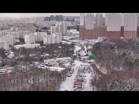Видео: Соединение СБВ и ЮЛА а так же МСД(ЮВХ) и Варшавского шоссе. Магический треугольник в Бутово.