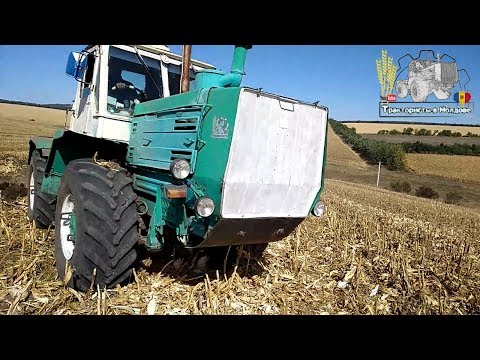 Видео: Вспашка земли 32га за 3 дня на т-150к /Moldova