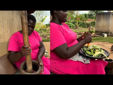 Видео: ПРИГОТОВЛЕНИЕ ТОЛСТЫХ ОРЕХОВ И ЗЕЛЕНОГО БАНАНА!ЖИЗНЬ В АФРИКАНСКОЙ ДЕРЕВНЕ