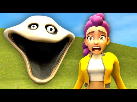 Видео: РУМИ НАШЕЛ ГОЛОДНОГО ЧЕРВЯЧКА! K-POP HUNTERS против Червяка из Roblox в Garry’s Mod!!!