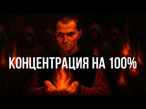 Видео: Это ВИДЕО ПОВЫСИТ КОНЦЕНТРАЦИЮ ВНИМАНИЯ - Николло Маакиавелли