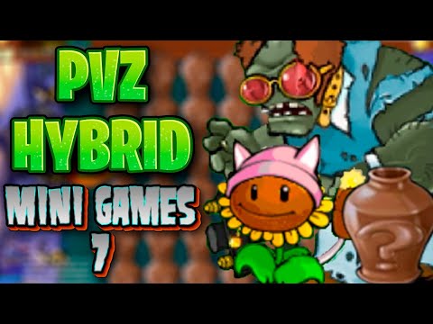 Видео: УНИКАЛЬНЫЕ УРОВНИ | PVZ HYBRID MINI GAMES (7/9)