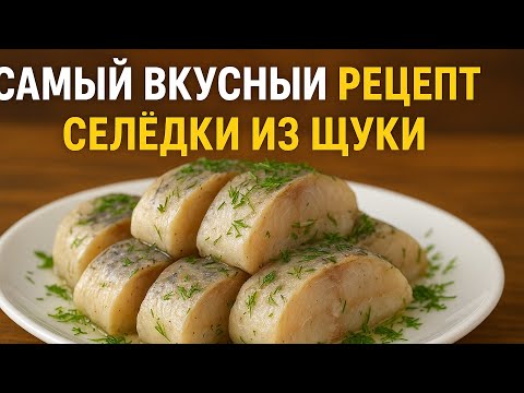 Видео: САМЫЙ ВКУСНЫЙ РЕЦЕПТ СЕЛЁДКИ ИЗ ЩУКИ 🐟 Пальчики оближешь!