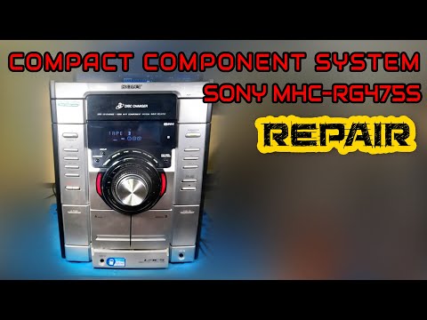 Видео: Sony MHC-RG475S Ремонт