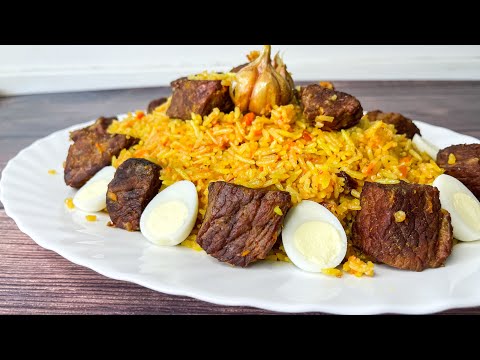 Видео: Плов с говядиной.. не жирный рецепт!