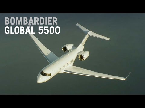 Видео: Обзор кабины экипажа и салона самолета Bombardier Global 5500
