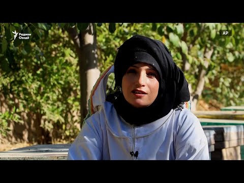 Видео: "Маликаи занбӯрҳо" бо либоси мардона асал мефурӯшад