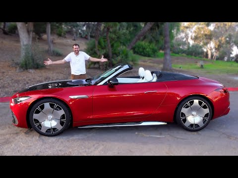 Видео: Mercedes-Maybach SL680 2026 года: ультра-люксовый спорт-кар за $230,000?!