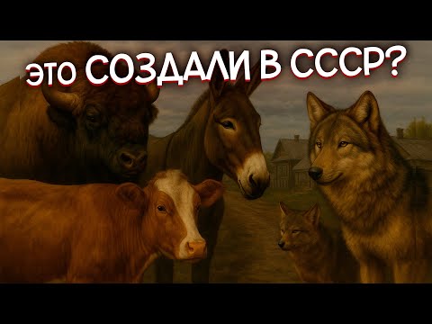 Видео: 5 СЕКРЕТНЫХ ГИБРИДОВ животных - которые СОЗДАНЫ в СССР