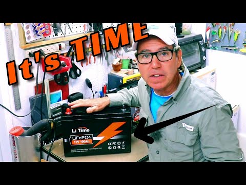 Видео: Стоит ли использовать LiTime Lithium для вашего троллингового мотора? Да! И вот почему #литий #ли...